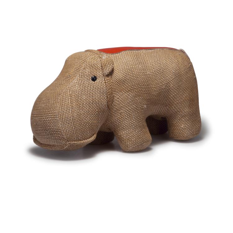 Hauptbild zu Objekt, 'Nilpferd', 1969, Renate M&uuml;ller, Leven, H. Josef, Sonneberg, 115C 186