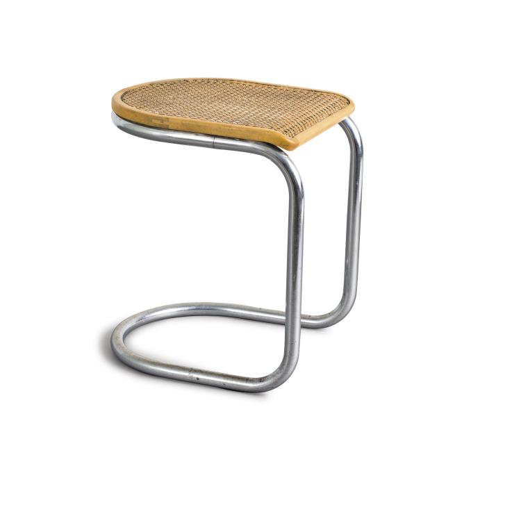 Hauptbild zu Objekt, Hocker, 1930er Jahre, Metz & Co., Rotterdam (zugeschrieben), 115C 423