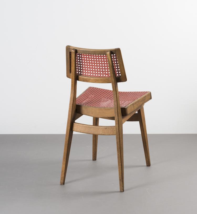 Bild 1 zu Objekt, Stuhl, um 1950, Marcel Gascoin, L'Arhec - Am&eacute;nagement Rational de l'Habitation et des Collectivit&eacute;s, Frankreich, 115C 473