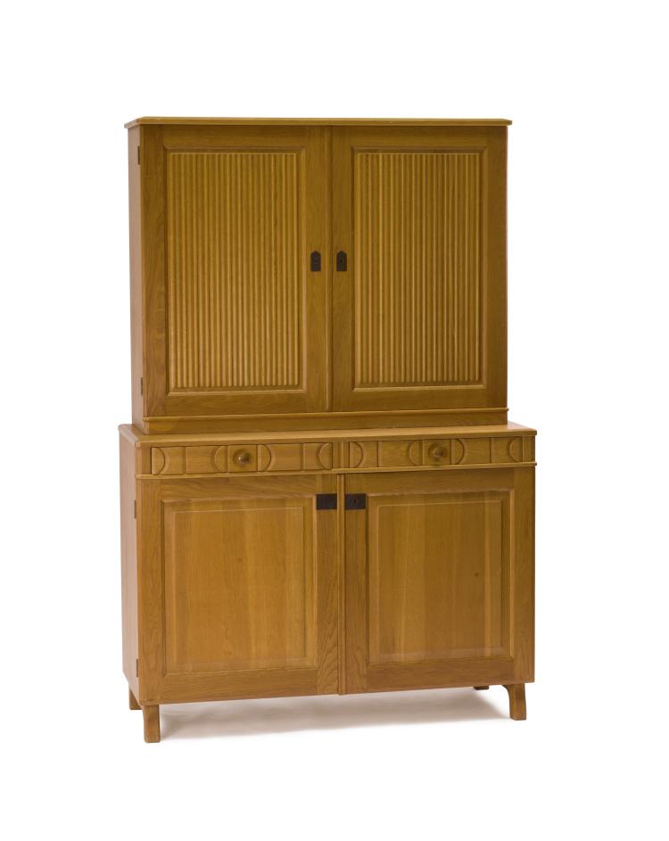 Hauptbild zu Objekt, 'Calmare Nyckel' credenza / shelf, Carl Malmsten, Afors M&ouml;belfabriks AB, Blomstermala, Schweden, 115A 107