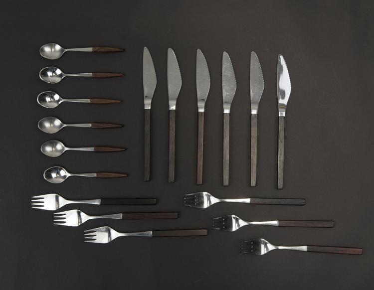 Hauptbild zu Objekt, 'Opus' cutlery, Tias Eckhoff, DKF Dansk Knivfabrik, Lundtofte, D&auml;nemark; Helle, Norwegen, 115A 54
