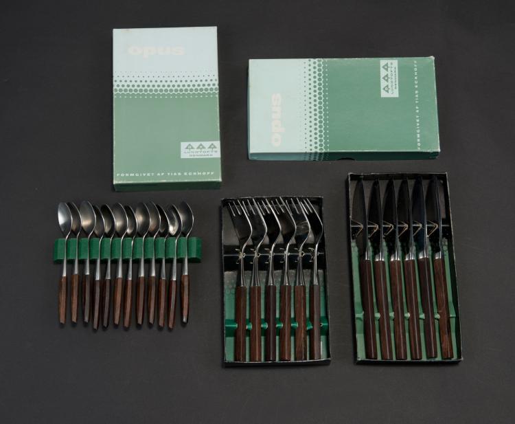 Bild 1 zu Objekt, 'Opus' cutlery, Tias Eckhoff, DKF Dansk Knivfabrik, Lundtofte, D&auml;nemark; Helle, Norwegen, 115A 54