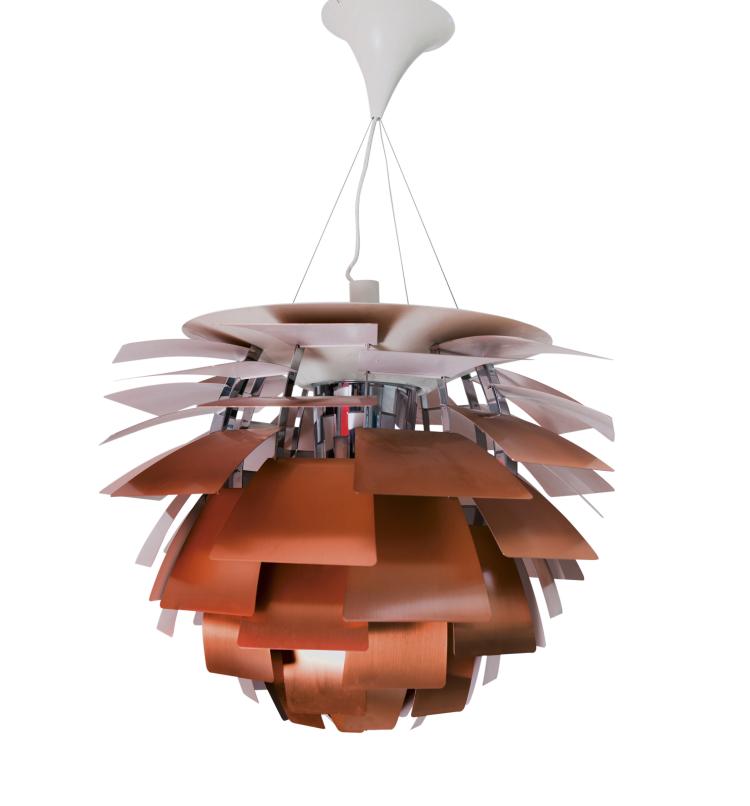 Hauptbild zu Objekt, Deckenleuchte 'Zapfen - Artischocke', 1957, Poul Henningsen, Poulsen, Louis, Kopenhagen, 115A 208