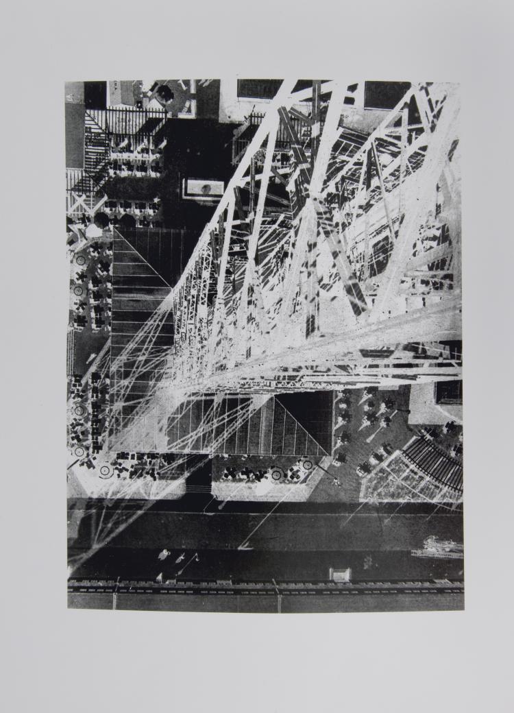 Hauptbild zu Objekt, 'Berliner Funkturm', um 1928 (1994), L&aacute;szl&oacute; Moholy-Nagy, Griffelkunst, 115C 75