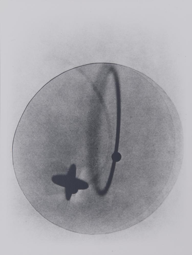 Hauptbild zu Objekt, Photogramm, 1923 (1995), L&aacute;szl&oacute; Moholy-Nagy, Griffelkunst, 115C 81