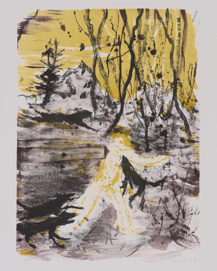 Hauptbild zu Objekt, 'Waldhunde', 2006, Daniel Richter, Richter, Daniel, 115C 102