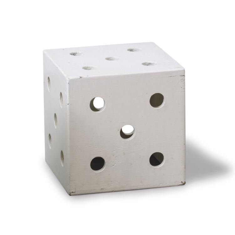 Hauptbild zu Objekt, Hocker / Aufbewahrungsbox, 1950er Jahre, Tschechien, 115C 432