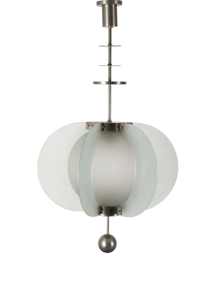 Hauptbild zu Objekt, Deckenleuchter, 1920/30er Jahre, Tschechien, 115C 327