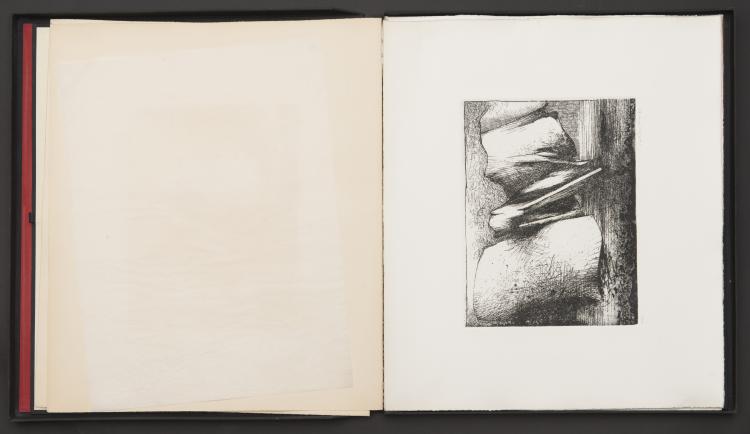 Bild 1 zu Objekt, Mappenwerk '15 Acqueforti di Gi&ograve; Pomodoro', 1964, Gi&ograve; Pomodoro, 115C 93