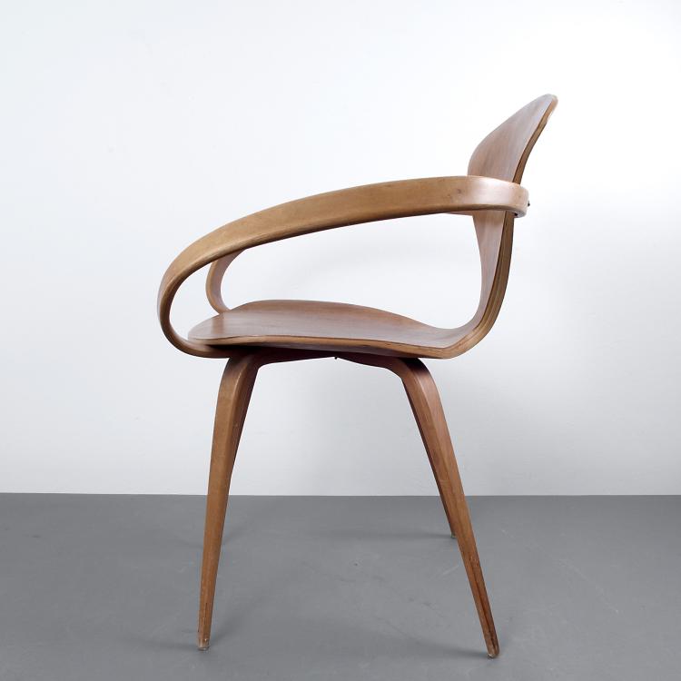 Bild 2 zu Objekt, Armlehnstuhl 'Cherner Chair', 1957, Norman Cherner, Plycraft, Lawrence, MA, 115C 366