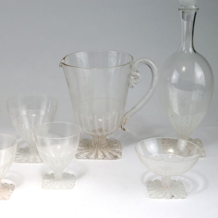 Bild 2 zu Objekt, Wine set for eight, c1934/35, Paolo Venini, Venini & C., Murano, 116B 72