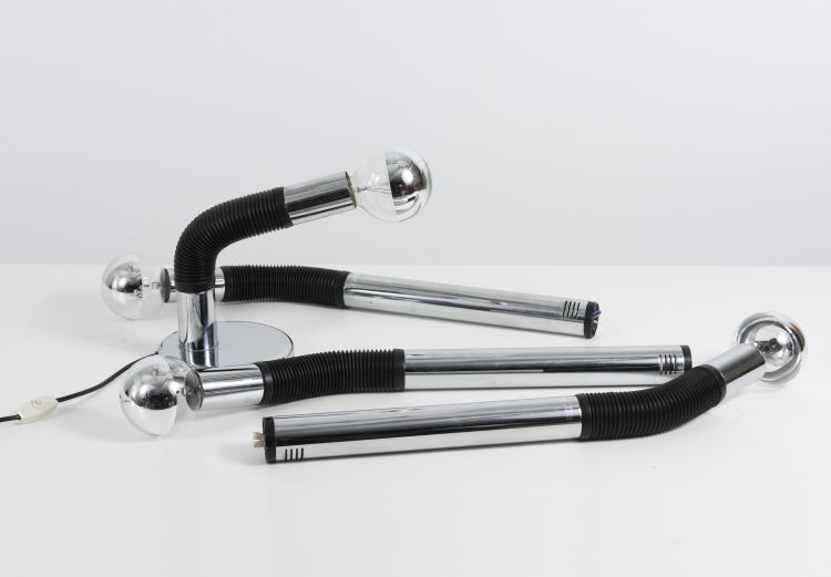 Bild 1 zu Objekt, Drei Deckenleuchten, eine Tischleuchte, um 1968, Targetti Sankey s.p.A., Florenz, 116A 151