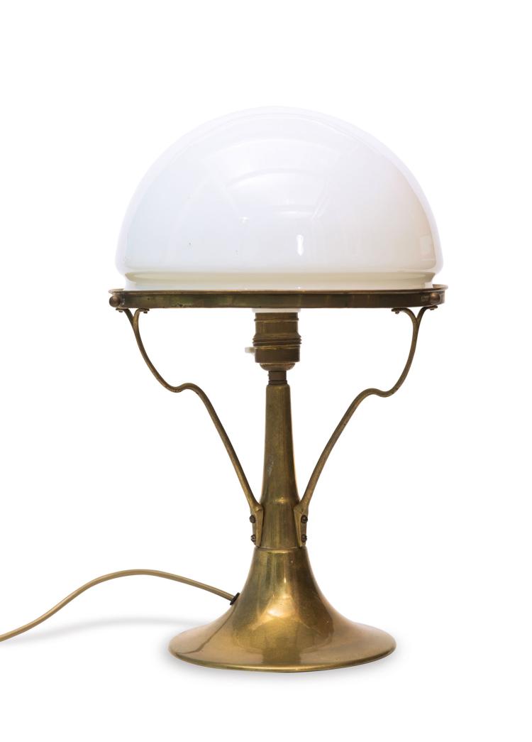 Hauptbild zu Objekt, Tischleuchte, um 1910, Richard Riemerschmid, Deutsche Werkst&auml;tten, Hellerau, 117B 138