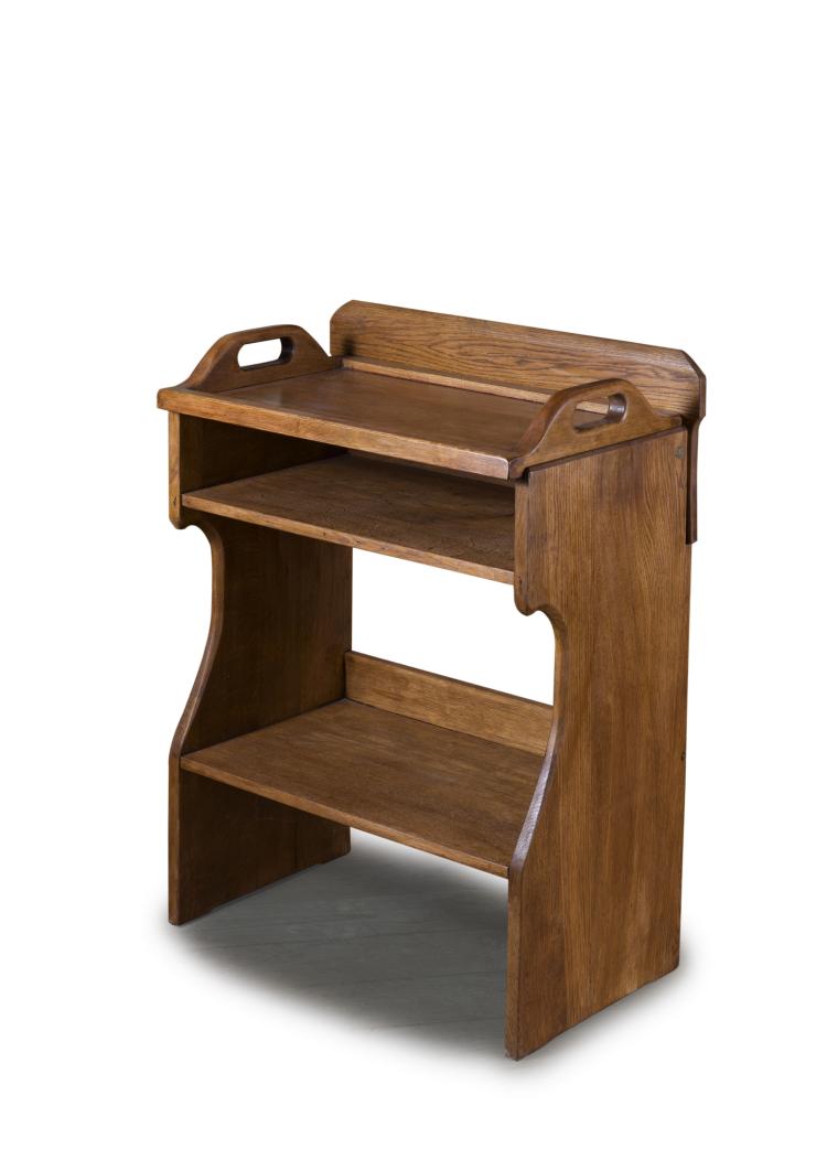 Hauptbild zu Objekt, Regal mit abnehmbaren Tablett 'Einrichtung III', 1908, Richard Riemerschmid, Deutsche Werkst&auml;tten, Hellerau, 117B 126