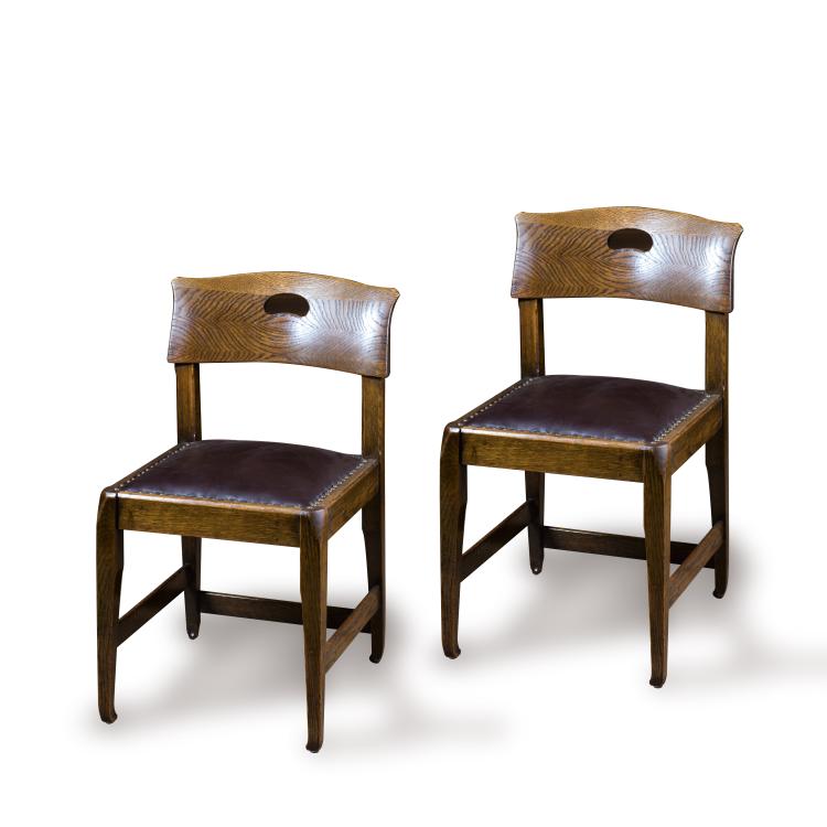 Bild 2 zu Objekt, Paar Speisezimmerst&uuml;hle, 1902, Richard Riemerschmid, Dresdener Werkst&auml;tten, Hellerau, 117B 46