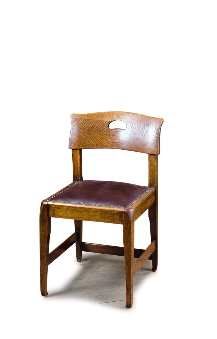Hauptbild zu Objekt, Dining chair, 1902, Richard Riemerschmid, Dresdener Werkst&auml;tten, Hellerau, 117B 47