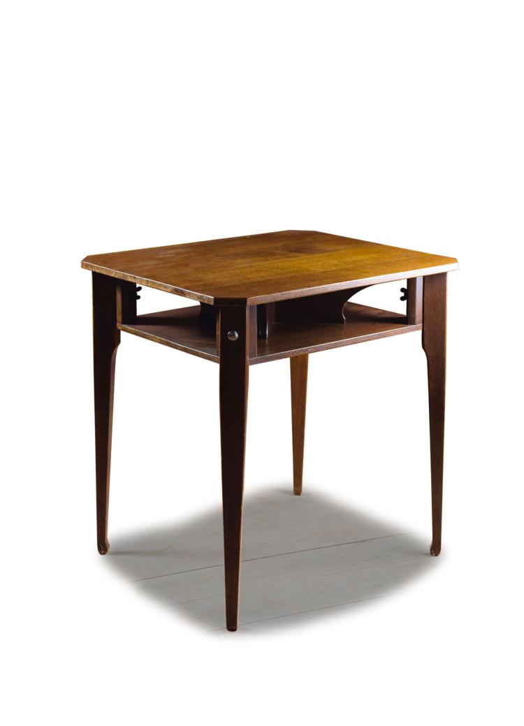 Hauptbild zu Objekt, Side table, 1910, Richard Riemerschmid, Deutsche Werkst&auml;tten, Hellerau, 117B 135