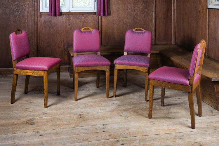 Hauptbild zu Objekt, Four 'II' chairs, 1904-06, Richard Riemerschmid, Dresdener Werkst&auml;tten, Hellerau, 117B 84