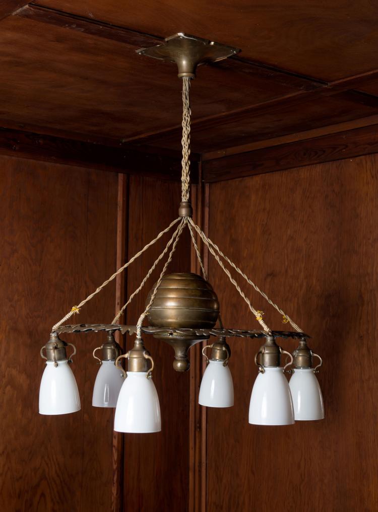 Bild 2 zu Objekt, Deckenleuchte, um 1909, Richard Riemerschmid, Deutsche Werkst&auml;tten, Hellerau, 117B 139