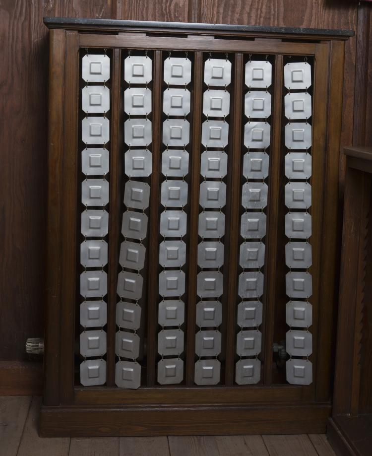 Hauptbild zu Objekt, Heizungsverkleidung, um 1902, Richard Riemerschmid, K&ouml;nig, Konrad, M&uuml;nchen, 117B 50