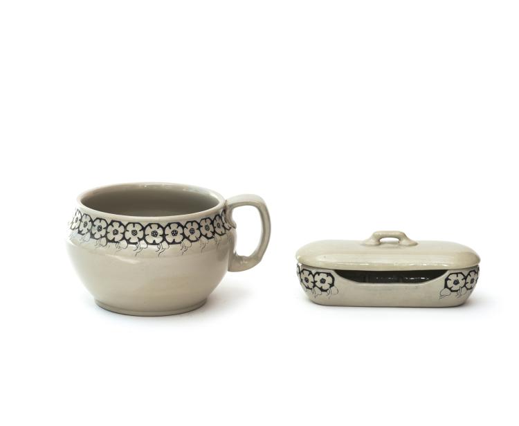 Hauptbild zu Objekt, Nachtgeschirr, 1903, Richard Riemerschmid, Merkelbach, Reinhold, Grenzhausen, 117B 53