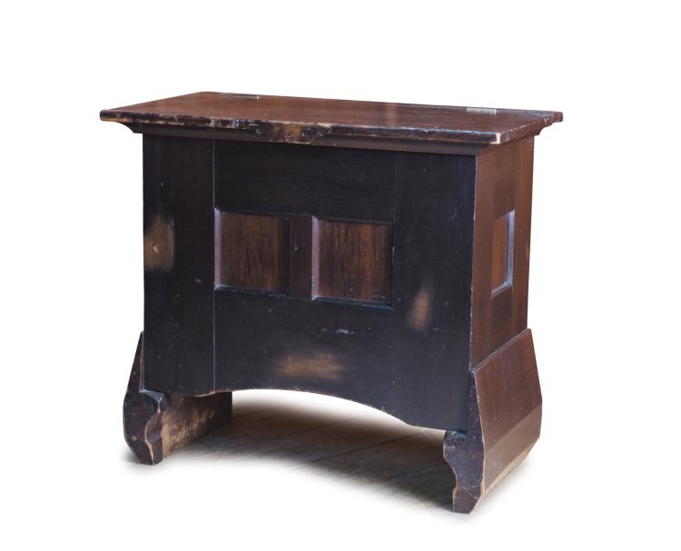 Hauptbild zu Objekt, Kleine Truhenbank, 1909, Richard Riemerschmid, Deutsche Werkst&auml;tten, Hellerau, 117B 133