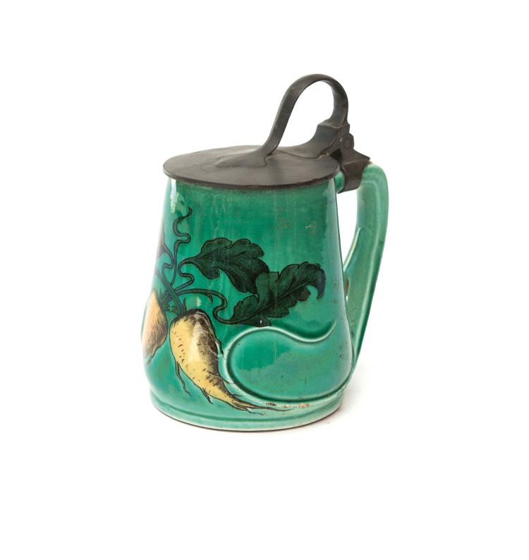 Hauptbild zu Objekt, 'Radish' beerstein, 1900, Richard Riemerschmid, Villeroy & Boch, Mettlach; Vereinigte Werkst&auml;tten, M&uuml;nchen, 117B 31