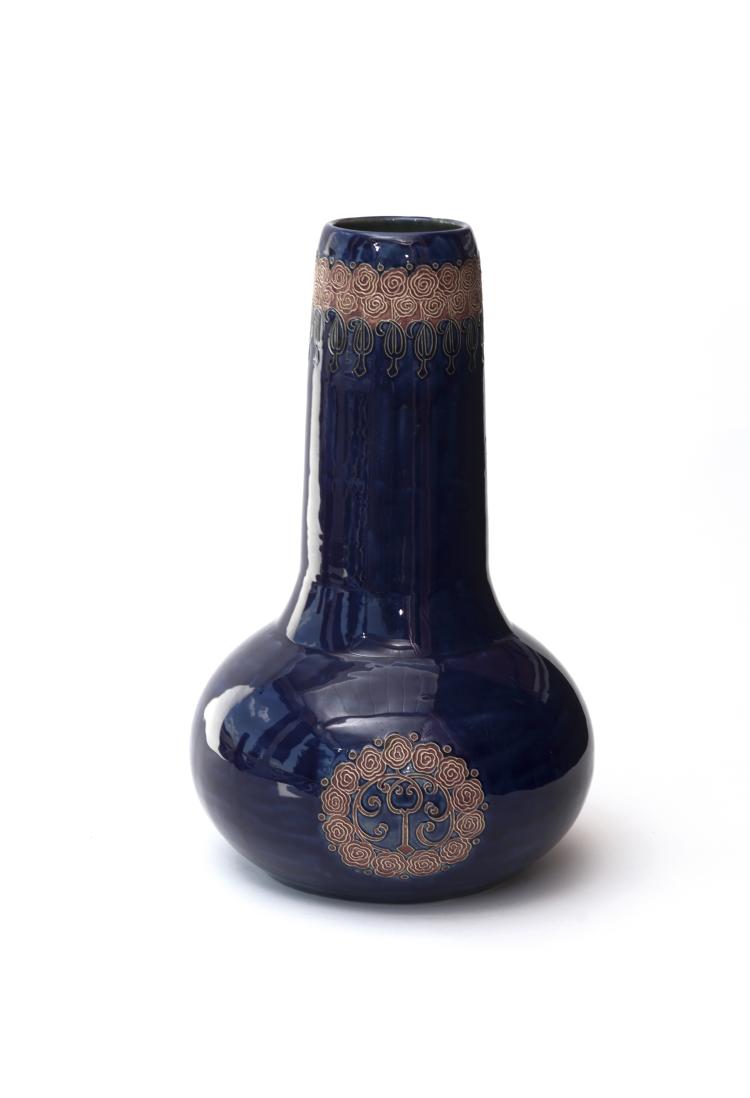 Hauptbild zu Objekt, Hohe Vase, 1904, Richard Riemerschmid, Merkelbach, Reinhold, Grenzhausen, 117B 82
