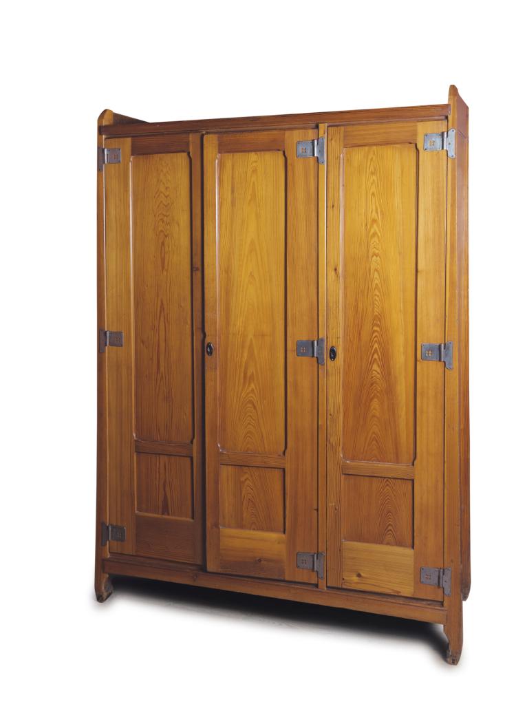 Hauptbild zu Objekt, 'III' wardrobe, 1905, Richard Riemerschmid, Dresdener Werkst&auml;tten, Hellerau, 117B 104