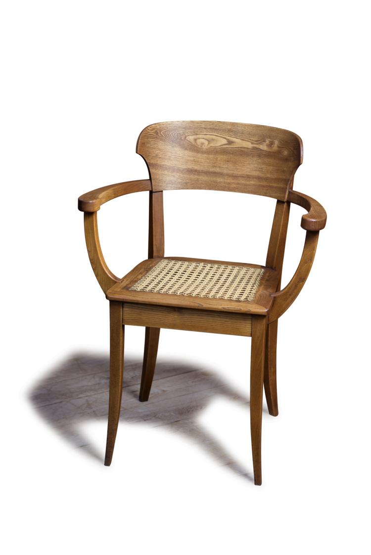 Hauptbild zu Objekt, 'Hellerauer' Armlehnstuhl, 1919, Richard Riemerschmid, Deutsche Werkst&auml;tten, Hellerau, 117B 155