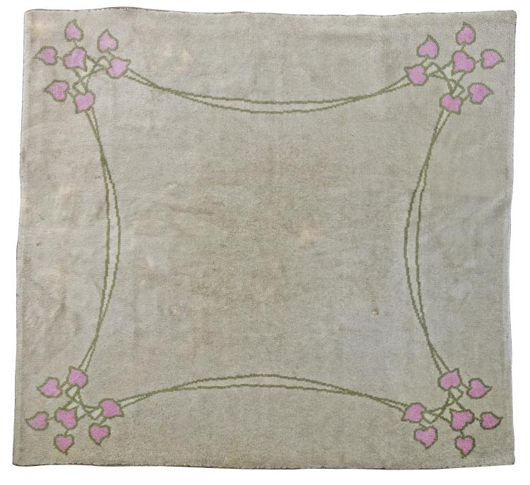 Hauptbild zu Objekt, Teppich f&uuml;r die Villa Rittmeister J&auml;nicke in Colmar, um 1905, Richard Riemerschmid, 117B 12