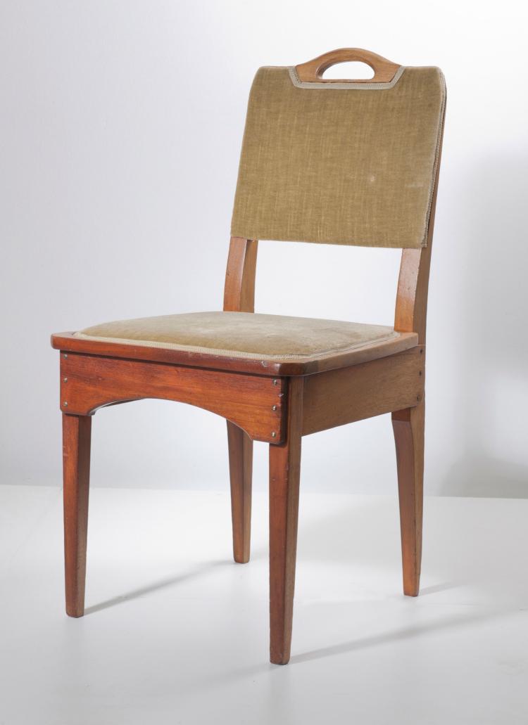 Bild 1 zu Objekt, Four 'II' chairs, 1905, Richard Riemerschmid, Dresdner Werkst&auml;tten, Hellerau, 117A 751