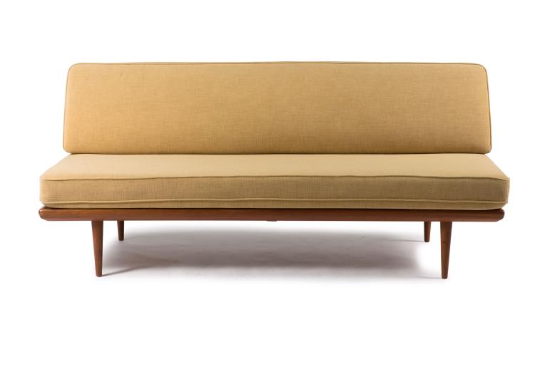 Hauptbild zu Objekt, Sofa / Tagesbett, 1955, Peter Hvidt, France & Daverkosen, Kopenhagen, 116C 99