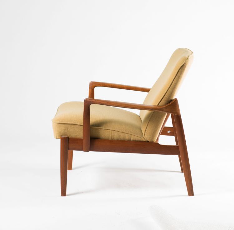 Bild 1 zu Objekt, Lounge chair, c1955, Kopenhagen France & Daverkosen, France & Daverkosen, Kopenhagen, 116C 97