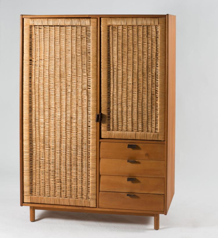 Bild 1 zu Objekt, Wardrobe, 1960s, Sebastian Muggenthaler, Muggenthaler, Sebastian, M&ouml;belwerkst&auml;tten, Otzing, 116C 185