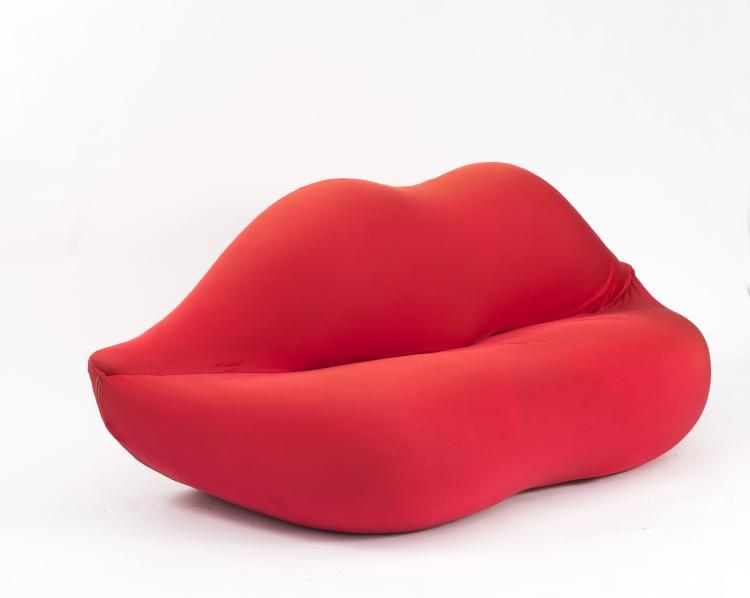 Bild 1 zu Objekt, Sofa 'Bocca - Marilyn', 1972, Gufram, Balangero, 116A 277