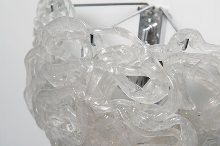 Bild 1 zu Objekt, F&uuml;nf Wandappliquen, 1950er Jahre, Mazzega A.V. M., Murano, 116A 214