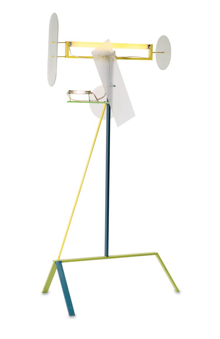 Hauptbild zu Objekt, Unikat Lichtobjekt 'Light tree', 1983, Nanda Vigo, Studio Vigo, Nanda, 116A 337