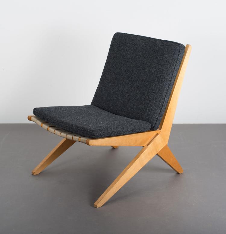 Bild 3 zu Objekt, Sessel 'Scissor chair', 1948, Pierre Jeanneret, Knoll International, New York, 116C 42
