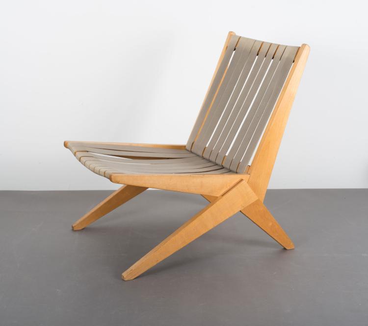 Bild 5 zu Objekt, Sessel 'Scissor chair', 1948, Pierre Jeanneret, Knoll International, New York, 116C 42