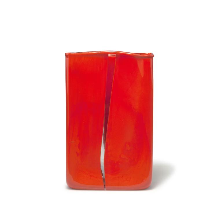 Hauptbild zu Objekt, 'Scolpito' vase, 1968, Toni Zuccheri, Venini & C., Murano, 116B 148