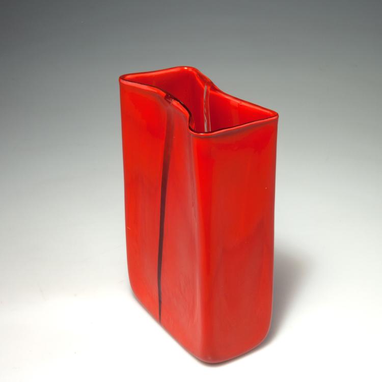 Bild 1 zu Objekt, 'Scolpito' vase, 1968, Toni Zuccheri, Venini & C., Murano, 116B 148