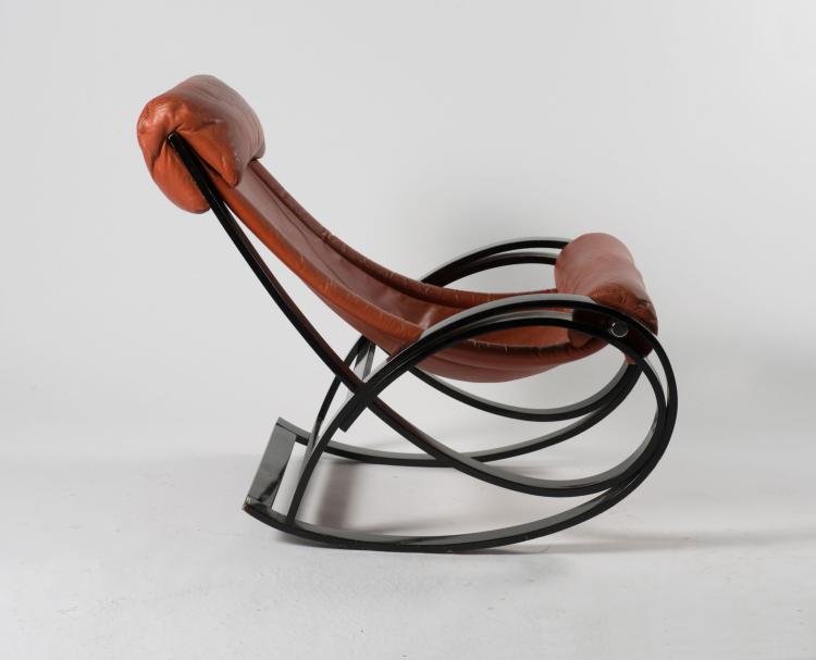 Bild 3 zu Objekt, 'Sgarsul' rocking chair, 1962, Gae Aulenti, Poltronova, Pistoia, 116A 249