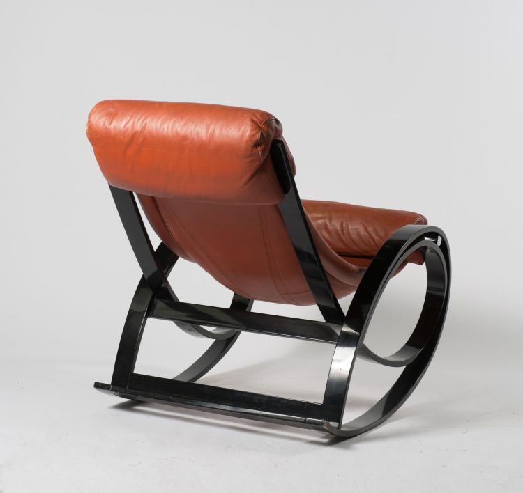 Bild 4 zu Objekt, 'Sgarsul' rocking chair, 1962, Gae Aulenti, Poltronova, Pistoia, 116A 249