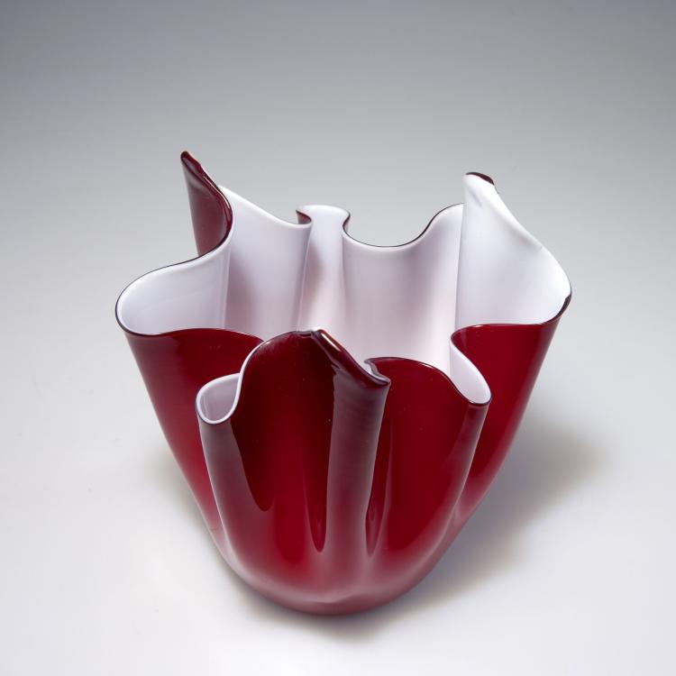 Bild 1 zu Objekt, Vase 'Fazzoletto', um 1950, Fulvio Bianconi, Venini & C., Murano, 116B 100