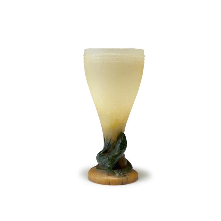 Hauptbild zu Objekt, 'Au l&eacute;zard' vase, prior to 1914, Henri Berg&eacute;, Walter, Amalric, Nancy, 117A 269