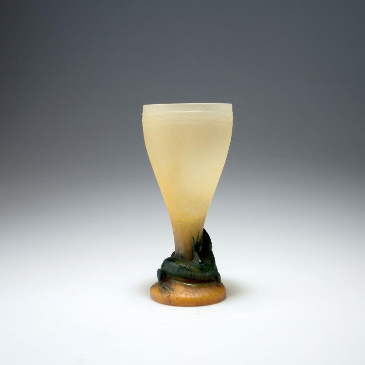 Bild 1 zu Objekt, 'Au l&eacute;zard' vase, prior to 1914, Henri Berg&eacute;, Walter, Amalric, Nancy, 117A 269