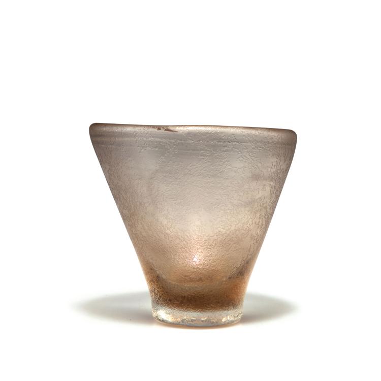 Hauptbild zu Objekt, 'Corroso' vase, c1936, Carlo Scarpa, Venini & C., Murano, 116B 84
