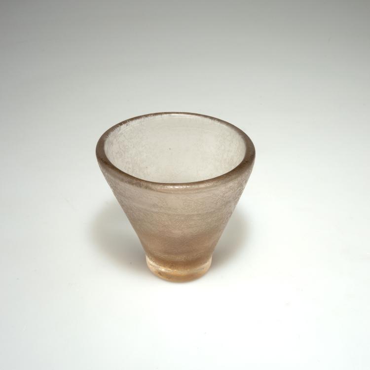 Bild 1 zu Objekt, 'Corroso' vase, c1936, Carlo Scarpa, Venini & C., Murano, 116B 84