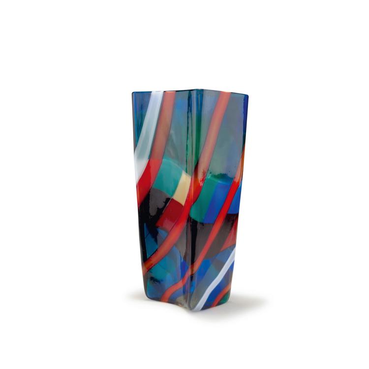 Hauptbild zu Objekt, Vase 'Scozzese', c1954, Fulvio Bianconi, Venini & C., Murano, 116B 127